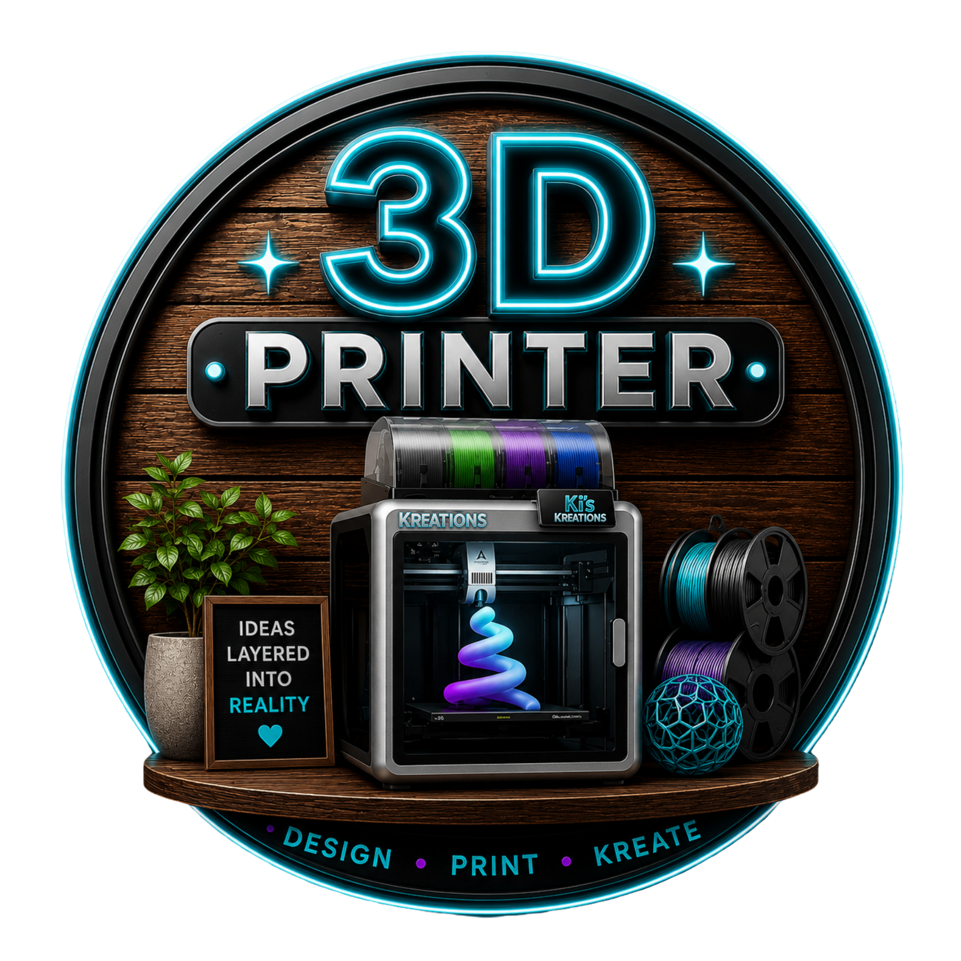 3D Kreations — design, print, kreate